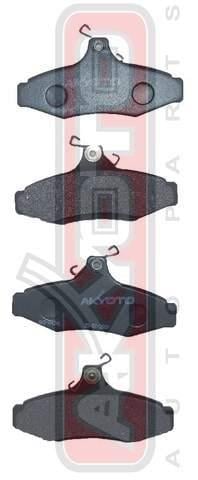 Asva AKD-0424 Brake Pad Set, disc brake AKD0424