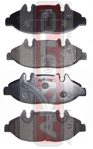 Asva AKD-0406 Brake Pad Set, disc brake AKD0406