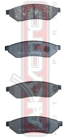 Asva AKD-0375 Brake Pad Set, disc brake AKD0375