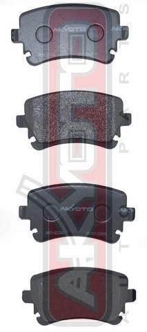 Asva AKD-0330 Brake Pad Set, disc brake AKD0330