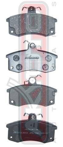 Asva AKD-0223 Brake Pad Set, disc brake AKD0223