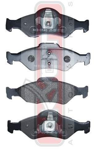Asva AKD-0140 Brake Pad Set, disc brake AKD0140