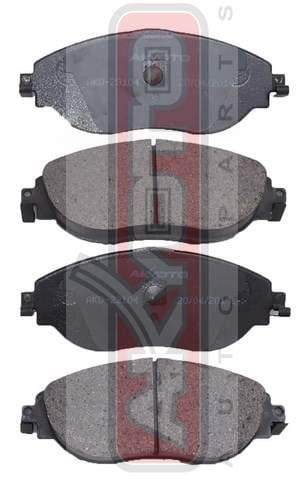 Asva AKD-23104 Brake Pad Set, disc brake AKD23104