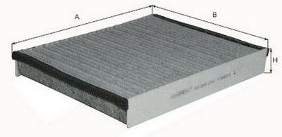 Goodwill AG 340 CFC Activated Carbon Cabin Filter AG340CFC