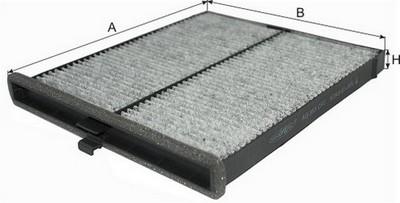 Goodwill AG 353 CFC Activated Carbon Cabin Filter AG353CFC