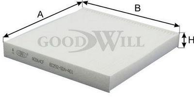 Goodwill AG 564 CF Filter, interior air AG564CF