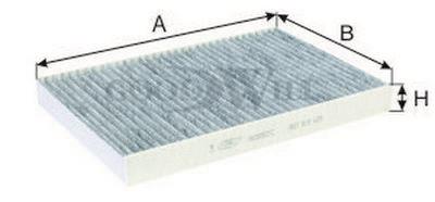 Goodwill AG 585 CFC Activated Carbon Cabin Filter AG585CFC