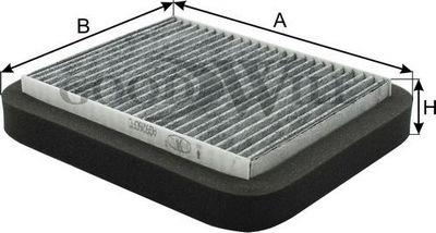 Goodwill AG 926 CFC Activated Carbon Cabin Filter AG926CFC
