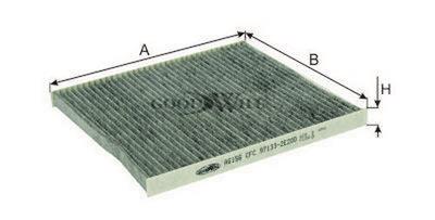 Goodwill AG 156 CFC Activated Carbon Cabin Filter AG156CFC