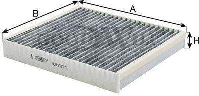 Goodwill AG 157 CFC Activated Carbon Cabin Filter AG157CFC
