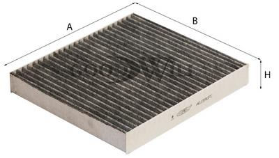Goodwill AG 159 CFC Activated Carbon Cabin Filter AG159CFC