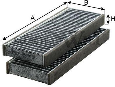 Goodwill AG 161 2K CFC Activated Carbon Cabin Filter AG1612KCFC