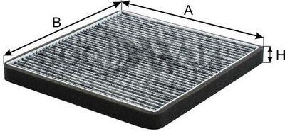 Goodwill AG 164 CFC Activated Carbon Cabin Filter AG164CFC