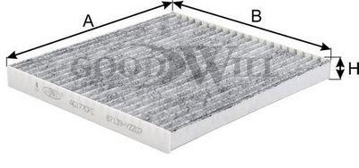 Goodwill AG 177 CFC Activated Carbon Cabin Filter AG177CFC