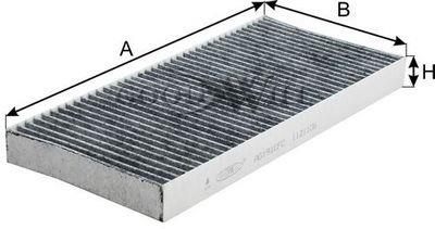 Goodwill AG 191 CFC Activated Carbon Cabin Filter AG191CFC