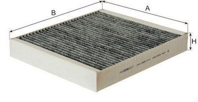 Goodwill AG 368 CFC Activated Carbon Cabin Filter AG368CFC