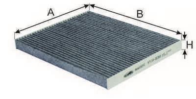 Goodwill AG 403 CFC Activated Carbon Cabin Filter AG403CFC