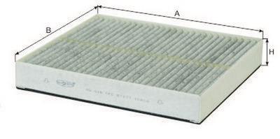 Goodwill AG 418 CFC Activated Carbon Cabin Filter AG418CFC