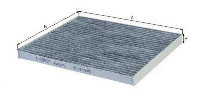 Goodwill AG 401 CFC Activated Carbon Cabin Filter AG401CFC