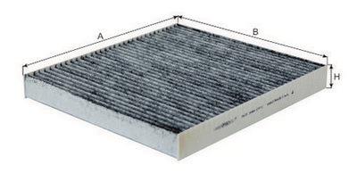 Goodwill AG 384 CFC Activated Carbon Cabin Filter AG384CFC
