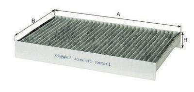 Goodwill AG 391 CFC Activated Carbon Cabin Filter AG391CFC