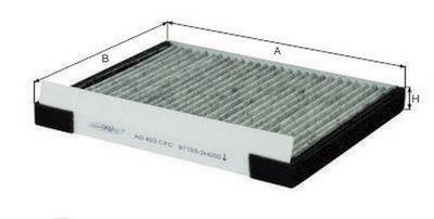 Goodwill AG 402 CFC Activated Carbon Cabin Filter AG402CFC