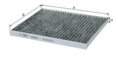 Goodwill AG 389 CFC Activated Carbon Cabin Filter AG389CFC