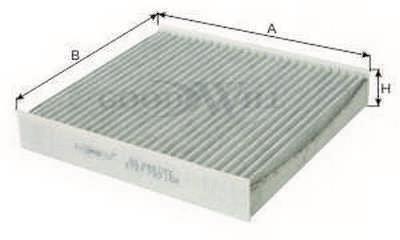 Goodwill AG 449 CFC Activated Carbon Cabin Filter AG449CFC