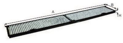 Goodwill AG457CFC Activated Carbon Cabin Filter AG457CFC