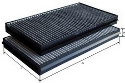 Goodwill AG 307 2K CFC Activated Carbon Cabin Filter AG3072KCFC
