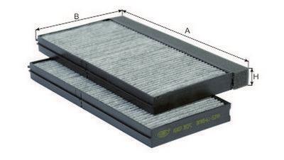 Goodwill AG 407 2K CFC Activated Carbon Cabin Filter AG4072KCFC