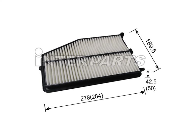 Interparts filter IPA-4011 Air filter IPA4011