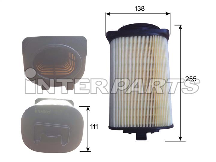 Interparts filter IPA-C022 Air filter IPAC022