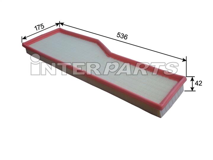 Interparts filter IPA-P447 Air filter IPAP447