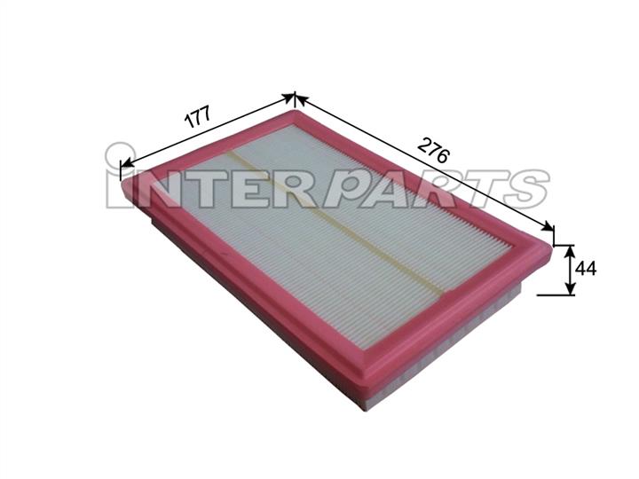 Interparts filter IPA-P451 Air filter IPAP451