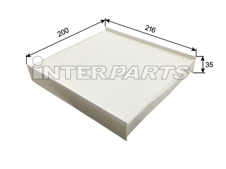 Interparts filter IPCA-E320 Filter, interior air IPCAE320