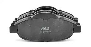 BSG 70-200-019 Brake Pad Set, disc brake 70200019