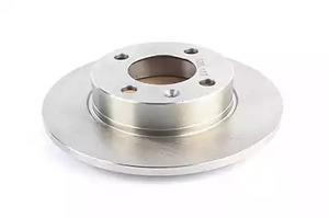 BSG 90-210-004 Rear brake disc, non-ventilated 90210004