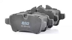 BSG 15-200-033 Brake Pad Set, disc brake 15200033