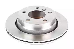 BSG 15-210-002 Rear ventilated brake disc 15210002