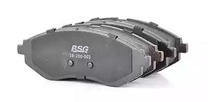 BSG 16-200-003 Brake Pad Set, disc brake 16200003