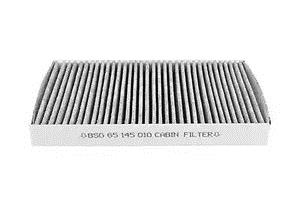BSG 65-145-010 Activated carbon cabin filter with antibacterial effect 65145010