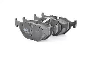 BSG 15-200-009 Brake Pad Set, disc brake 15200009