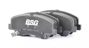 BSG 40-200-017 Front disc brake pads, set 40200017