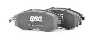 BSG 40-200-028 Front disc brake pads, set 40200028