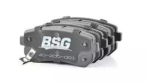 BSG 40-200-001 Rear disc brake pads, set 40200001
