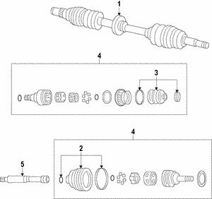 84227212 General Motors Drive shaft