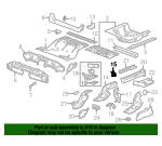 23298054 General Motors Steering column