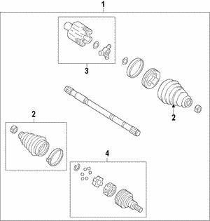 39133118 General Motors Drive shaft