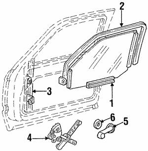14030586 General Motors Trunk handle